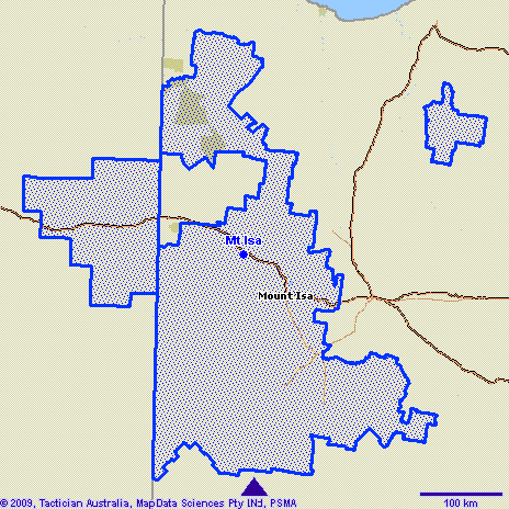 Mt Isa Map